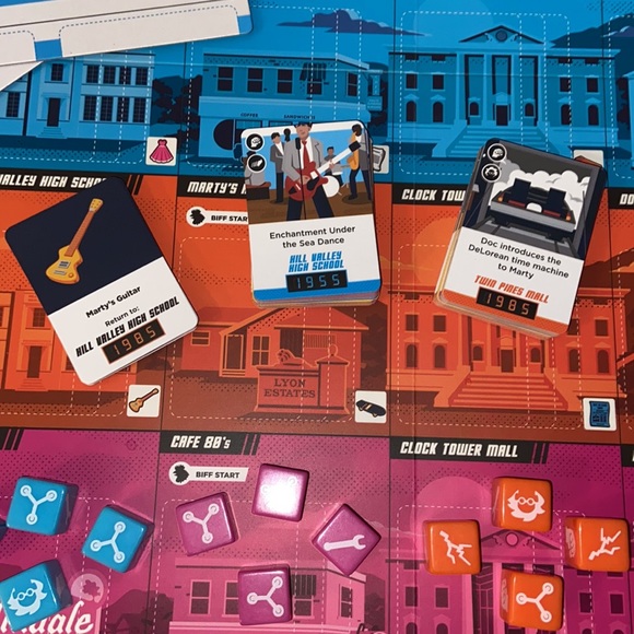 Back To The Future Dice Through Time Board Game - Picture 5 of 7